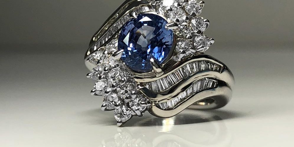 Sapphire Ring 2.1CT - Bluestone Trading Company Inc.