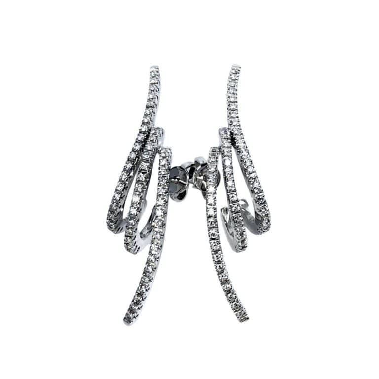 18KW Piero Milano Diamond Earrings